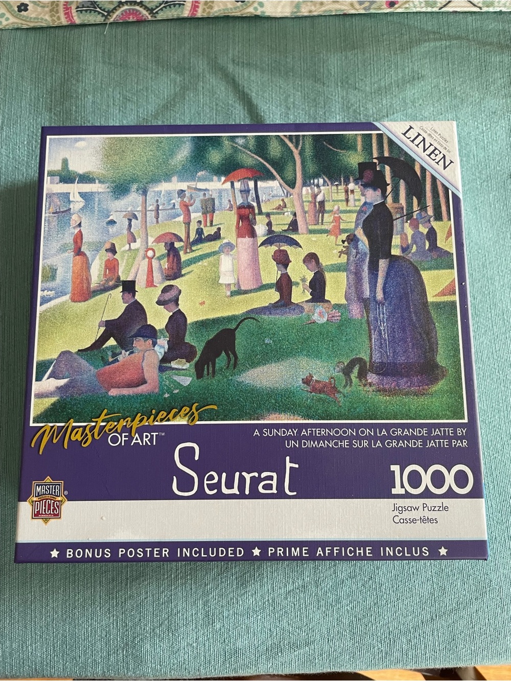 Seurat 1000-Piece Jigsaw Puzzle - MasterPieces of Art